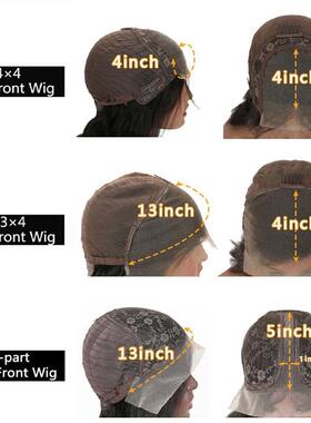 Brazilian Bone Straight 13x4 Lace Frontal Human Hair Wigs Fo