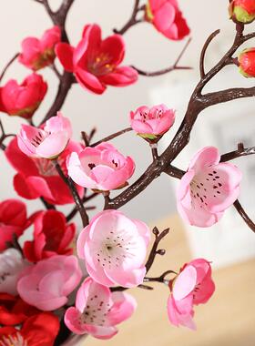 Artificial flower cherry spring plum blossom peach branch 30