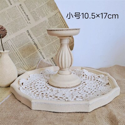 Unfinished Candle Holder Candlestick for Home Decor Wedding
