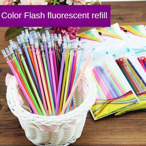 12-100 PCS/Set Multi-color Gel Pen Refills Painting Drawing