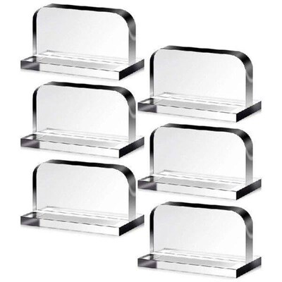 KX4B MultiUse Aquarium Lid StickonHandle Clear Fishtanks