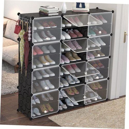 Dust proof shoe rack simple combination shoe storage cabinet