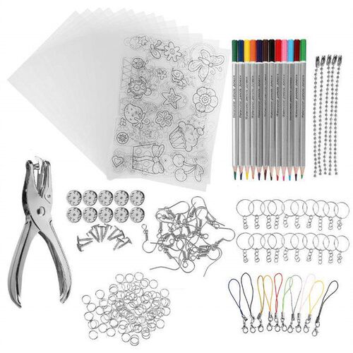 Heat Shrink Plastic Sheets Set Pack Paper Heat Shrink