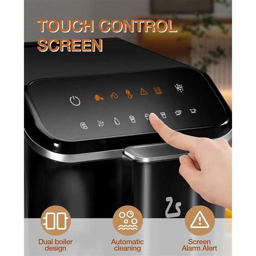 Fully Automatic Espresso Machine with Milk Frother Steam Wan
