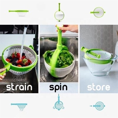 Salad Spinner Fruit Salad Washing Filter Vegetable Washer