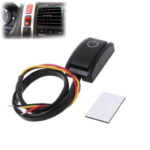 Car Push Button Latching Turn ON OFF Switch DC 12V 200mA 2.4