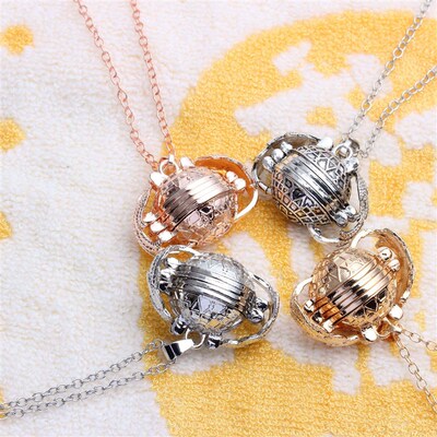 Cross border jewelry retro openable multi-layer wing ball p