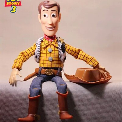 Toy Story 4 Talking Woody Buzz Jessie Rex Action Figures Ani