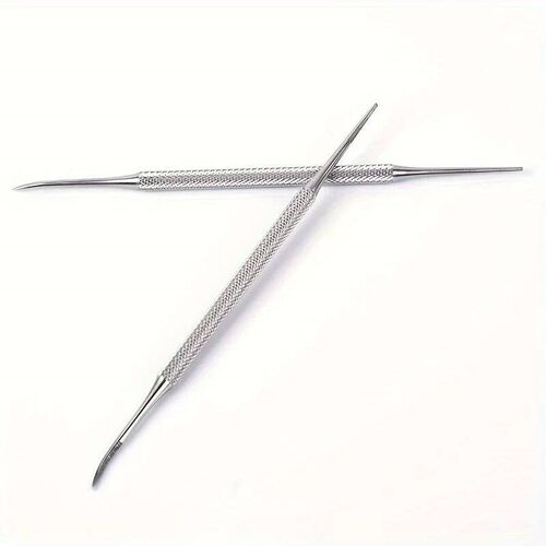 Professional Stainless Steel Nail Lifter and File, Dual-Head