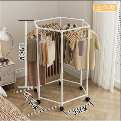 Hot Selling Hexagonal Ring Household Floor-standing Rotating