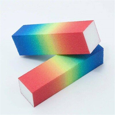 15pcs White Acrylic Nail Buffer Buffing Sanding B Files