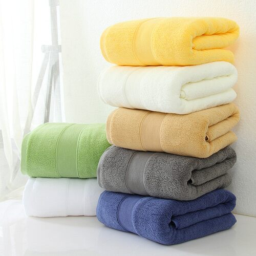 80*160 hotel towels Soft Absorbent big Bath towel cotton浴巾
