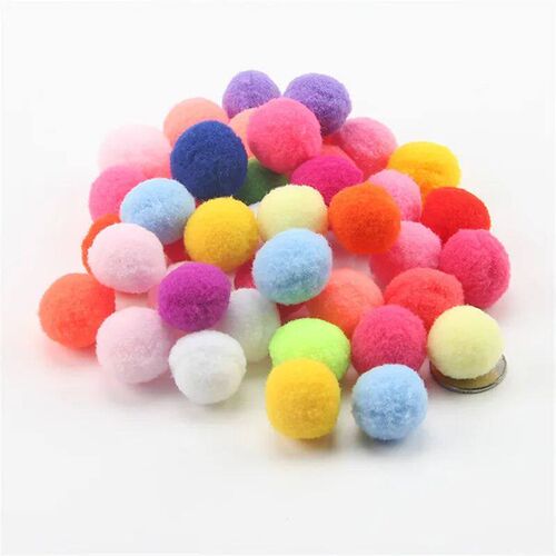Fluffy Soft Pompom Pom Poms Ball 8mm 10mm 15mm 20mm 25mm 30m