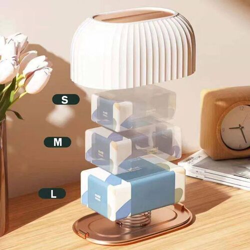 Nordic Striped Tissue Box Holder Toilet Paper Box Table Napk