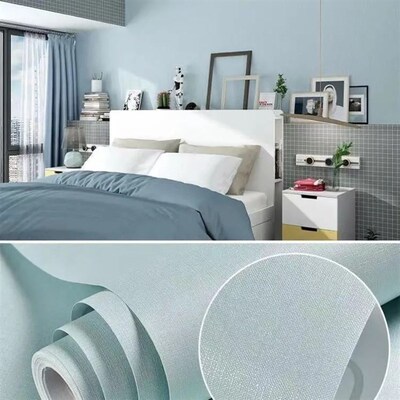 d pvc wall sticker living room plain 3d decorative wallpaper