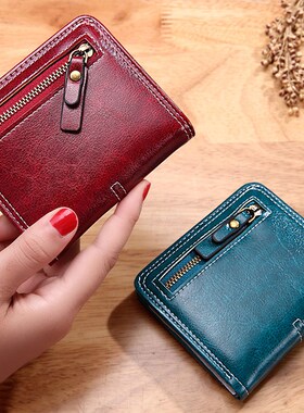 Mini Wallet Women Luxury Leather Wallets Coin Bag Hasp Short