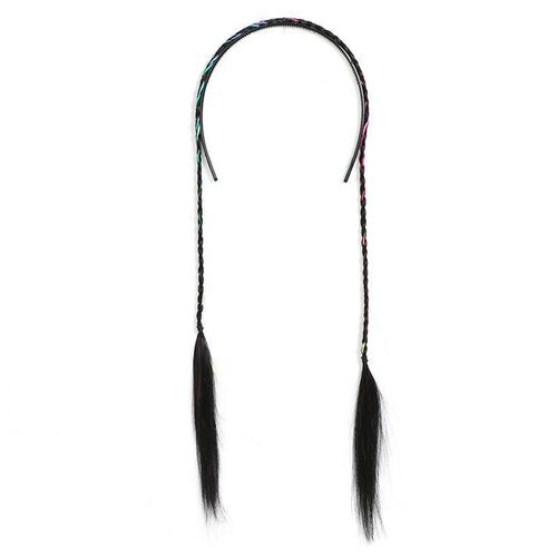 Hair Braids for Women with Headband Color Rope Dreadlocks Br
