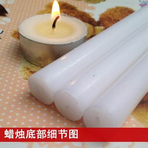 Red and white candle household lighting candles daily use