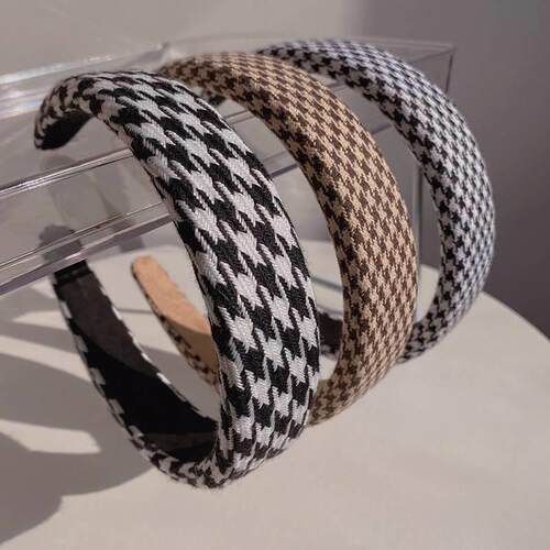 New sponge high skull top headband female retro French wide-