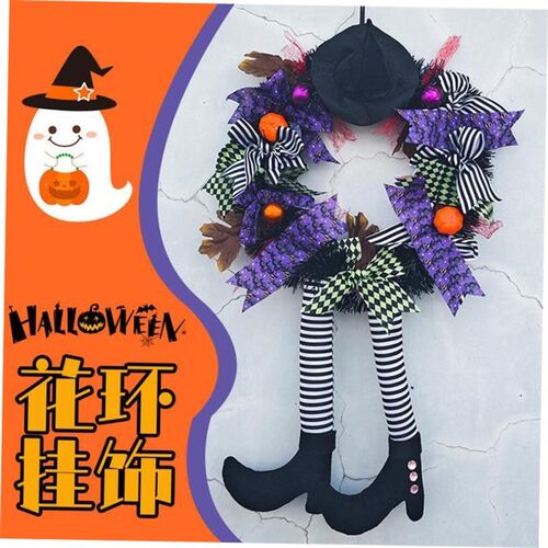 Halloween garland door hang haunted house horror decorations