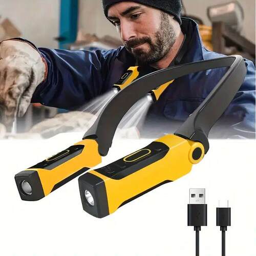 Rechargeable LED Neck Light Book Light for Reading, 2 Bright