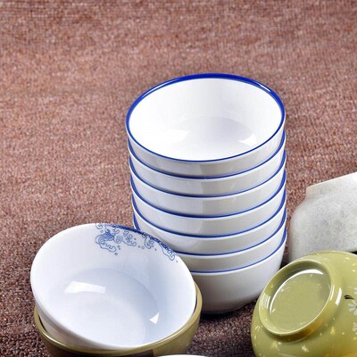 Plastic rice bowl melamine soup bowl porridge bowl fast