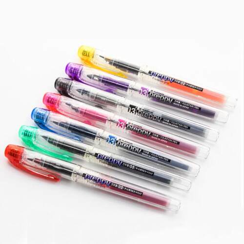 3pcs Japan Platinum 3 Preppy Fountain Pen Set - F ip  PPQ-20