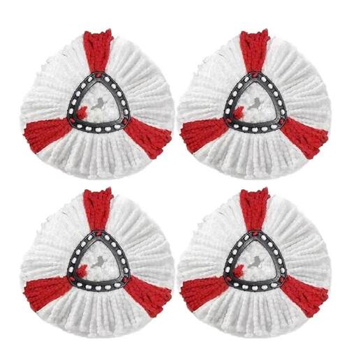 Mop Replacement Head Easy Cleaning Thickened  Rotating Trian
