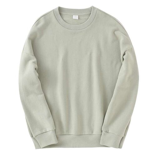 Mens Casual Sweater Cotton Loose Shoulder Long Sleeve overs