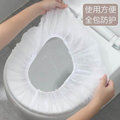 Disposable Toilet Seat Cover Set for Travel and Home Use, No