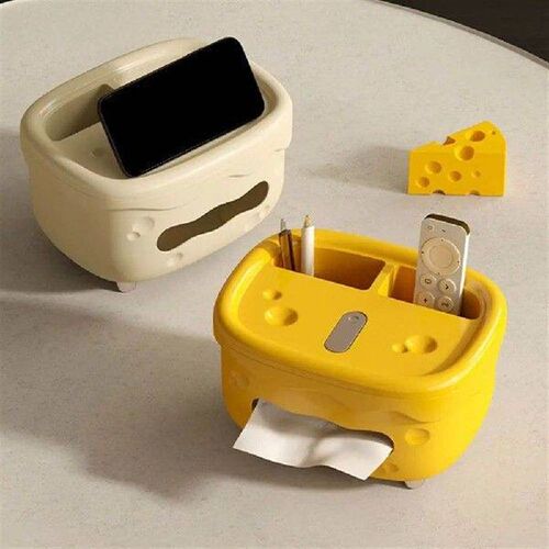 Plastic Cheese Paper Box Large Capacity Decorative Paper
