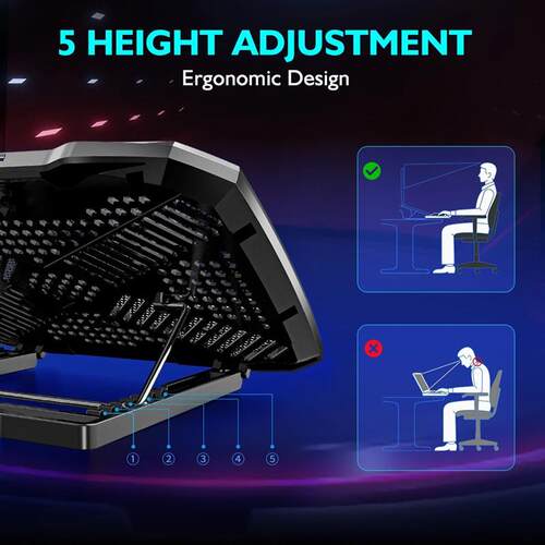 Laptop Cooling pad for 12-17 Inch Laptop Cooler St