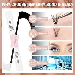 10ml 2in1 Lash Bond&Seal Cluster Lash Glue for DIY Eyelash