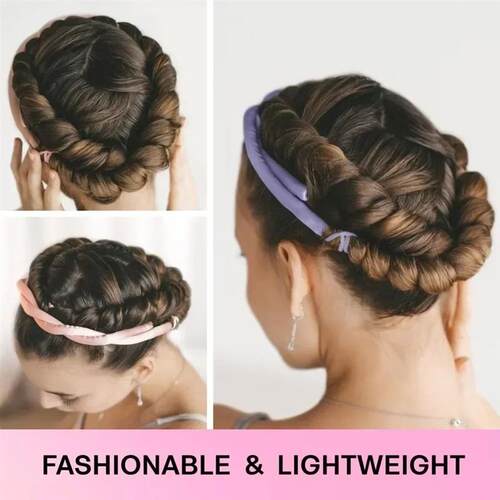 Heatless Curling Rod Headband Soft Hair Curlers No Heat Roll