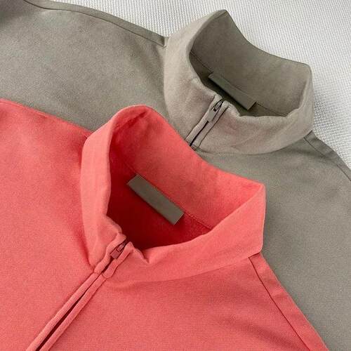 FW22 Luxury Design Chest Two Rows Flocking Letter Zipper Car