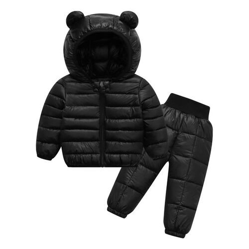 Autumn Winter Children Clothing Set Baby Boys Girls Cotton H