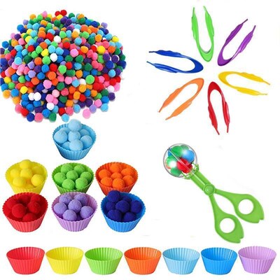 40/80Pcs of Childrens Fine Motor Skills Learning Counti