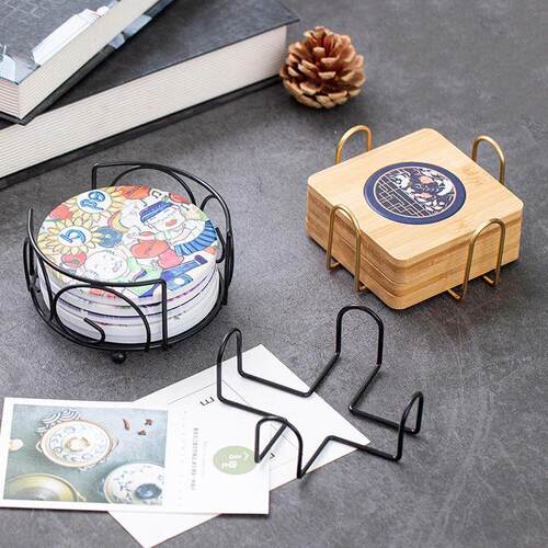 Coaster Holder Mat Storage Rack Table Mat Holder Tea Coffee