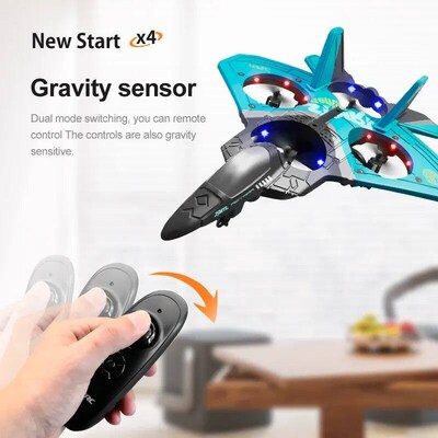 V17 RC Remote Control Airplane 2.4G Remote Control Fighter H
