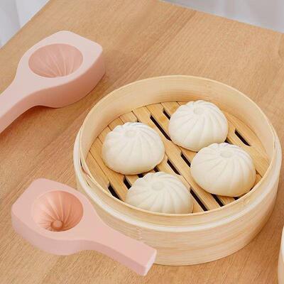 Plastic Bun Molds for Handmade Mantou and Pastries - Non-Sti