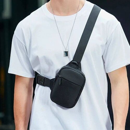 Mini Chest Bag for Men Women Casual Sling Shoulder Crossbody
