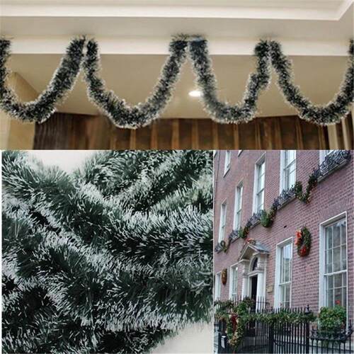 2M New Year Xmas Decor Ribbon Garland Christmas Tree Bow Orn
