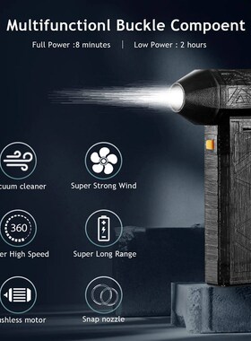 Powerful Electric Air Duster Jet Fan Blower Brushless Violen