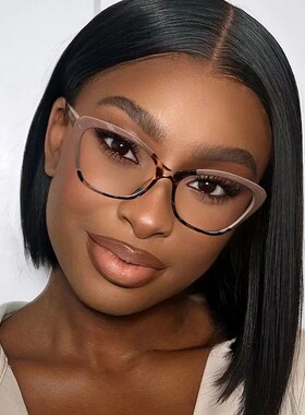 Gradient Color Fashion Tr90 Anti Blue Light Blocking Cat Eye