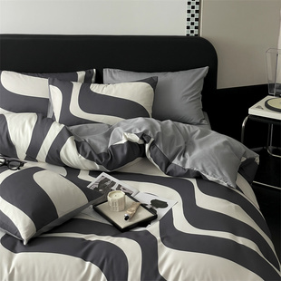 100% bedcover cover sets set duvet sheet bed cotton bedsheet