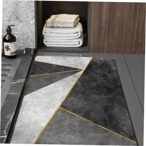Toilet, bathroom, door mat, non-slip, absorbent 浴室地垫
