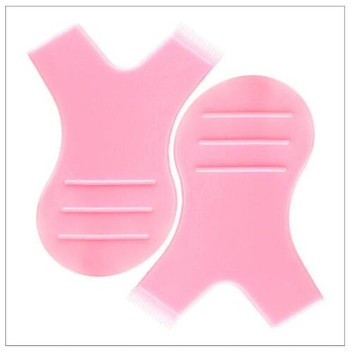 Eyelash Brushes 10 Pcs Reuseable Plastic Clean Comb Y Shape