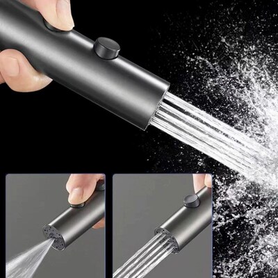 Handheld Bidet Sprayer Set Dual Mode Stainless Steel Spray G