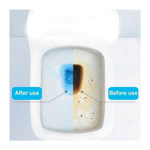 30Pcs Toilet Cleaner Toilet Cleaning Tablets Yellow Dirt Cle