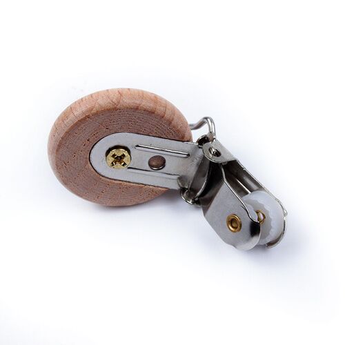 10Pcs/Lot Wooden Pacifier Clip Nursing Accessories Beech Woo